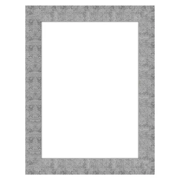 Espejo de pared Metallic silver - 65 x 85 cm, Plateado