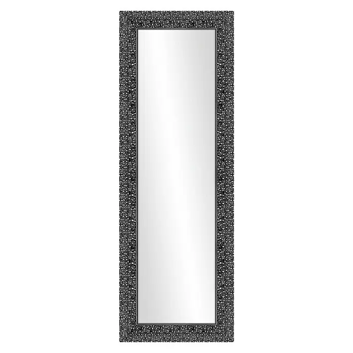 Espejo de pared Milán - 53,5 x 155,5 cm, Negro/Gris