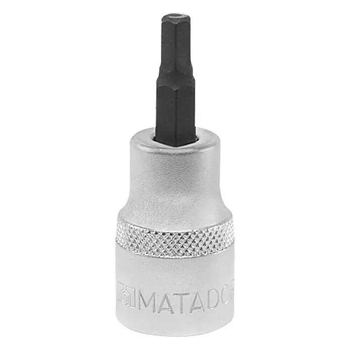 Matador Umetak za nasadni ključ - Unutarnje šesterokutno, Širina ključa: 19 mm, Duljina: 60 mm, ½″