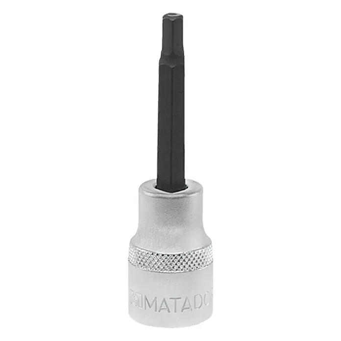 Matador Umetak za nasadni ključ - Unutarnje šesterokutno, Širina ključa: 6 mm, Duljina: 110 mm, ½″