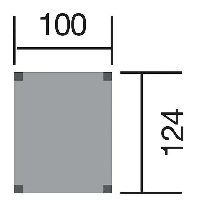 Weka Drachenturm Tabaluga - 124 x 100 x 331 cm, Fichte, Naturbelassen, Satteldach - Ansicht von oben
