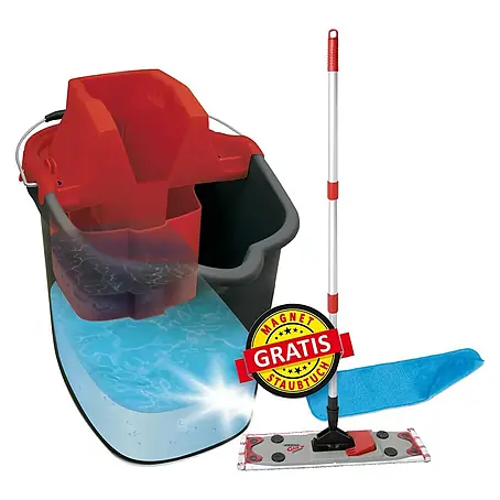 Sprintus  Vloerwisserset Click N Press + stofmop