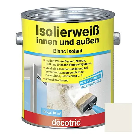Decotric  Isolierfarbe Isolierweiß