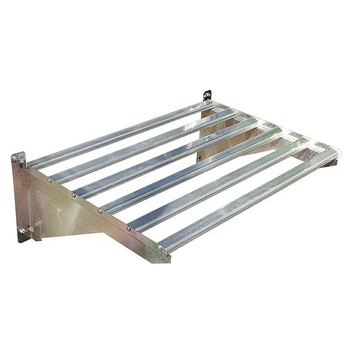 Palram – Canopia Gewächshausregal Heavy Duty - 58 x 42 x 20 cm, Aluminium - Ansicht von oben