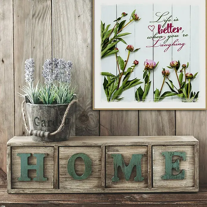 Bild - Flowers, B x H: 50 x 50 cm - Stimmungsaufnahme