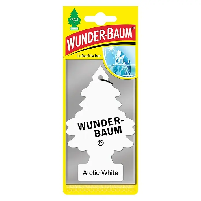 Wunderbaum Osvježivač zraka - Arctic White - Pogled sprijeda