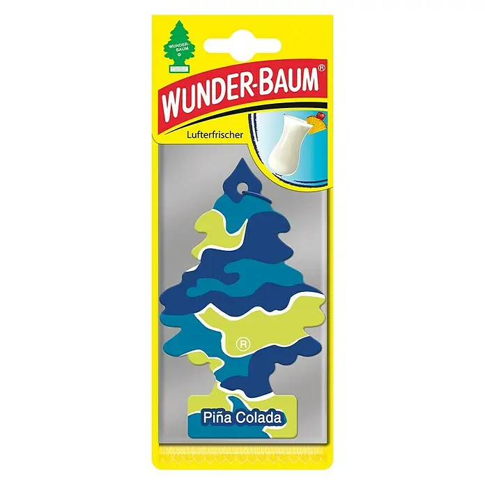 Wunderbaum Lufterfrischer - Pina Colada - Vorderansicht
