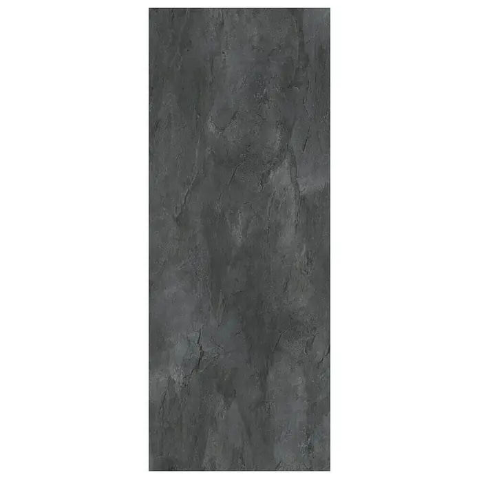 GEO Alu-Verbundplatte - Dekor: Schiefer, 100 x 255 cm - Vorderansicht