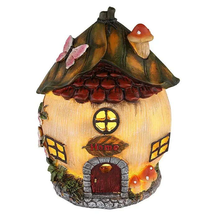 Globo Solarna ukrasna LED svjetiljka - Više boja, D x Š x V: 13,3 x 12,5 x 17,5 cm - Pogled sprijeda