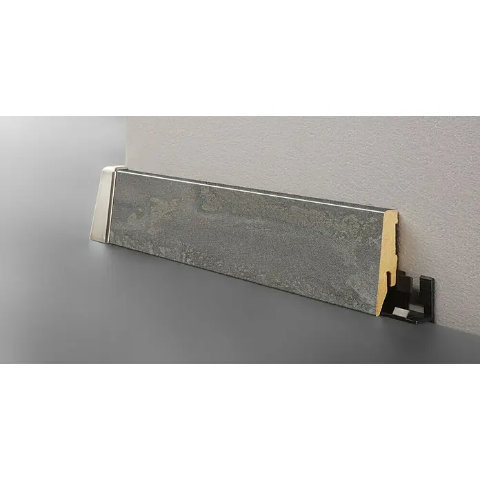 LOGOCLIC Podna kutna lajsna - 2,6 m x 18 mm x 58 mm, Ravni oblik - Detaljan prikaz