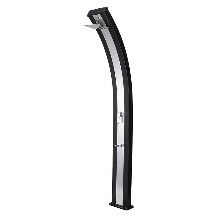 Steinbach Ducha solar Slime Line Duo - Altura: 220 cm, Deposito de aluminio