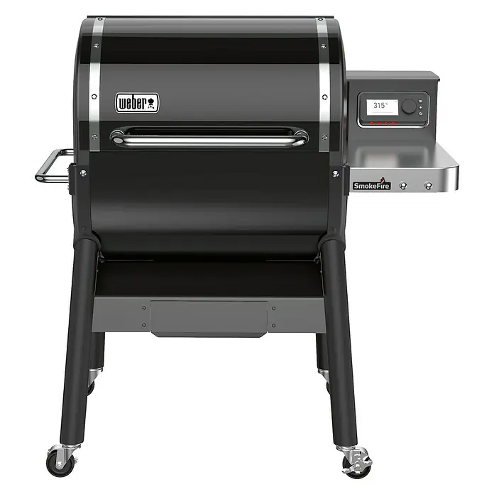 Barbacoa de pellets Smoke Fire EX4 GBS - Superficie parrilla: 61 x 46 cm, Acero inoxidable, Negro