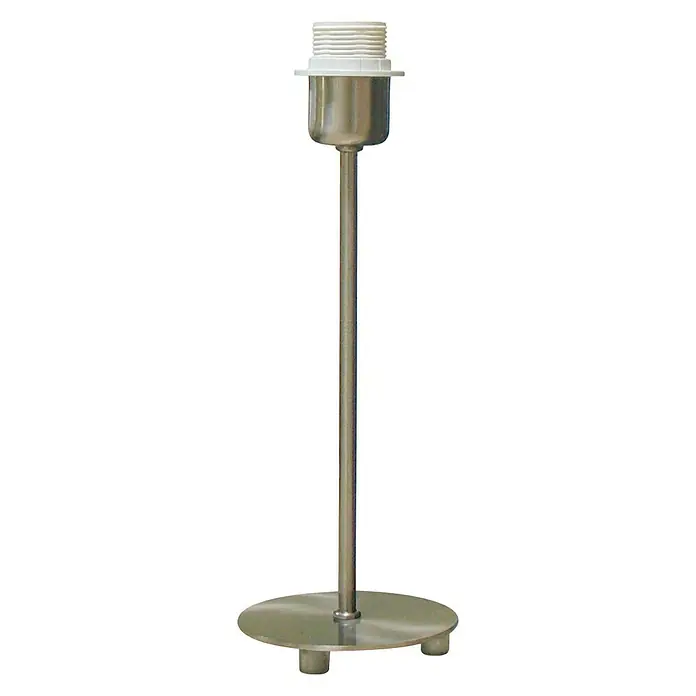 Idp Lampshades Lámpara de sobremesa Flute - 40 W, L x An x Al: 12 x 12 x 25 cm, Níquel, E27