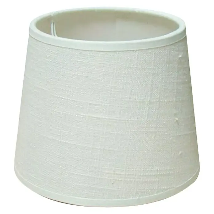 Idp Lampshades Pantalla de lámpara Cónica Alta - Ø x Al: 12 x 10 cm, Crudo