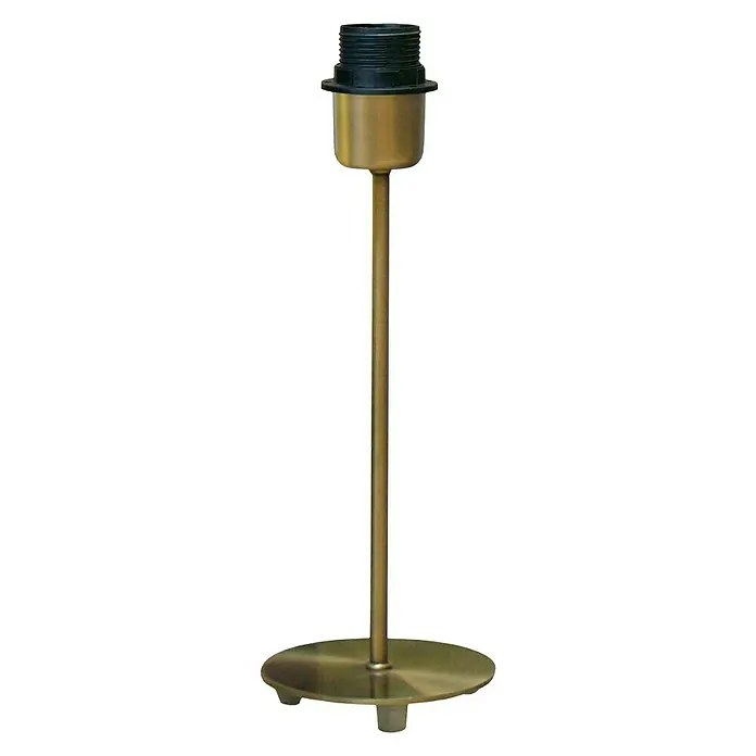 Idp Lampshades Lámpara de sobremesa Flute - 40 W, L x An x Al: 12 x 12 x 25 cm, Bronce, E27