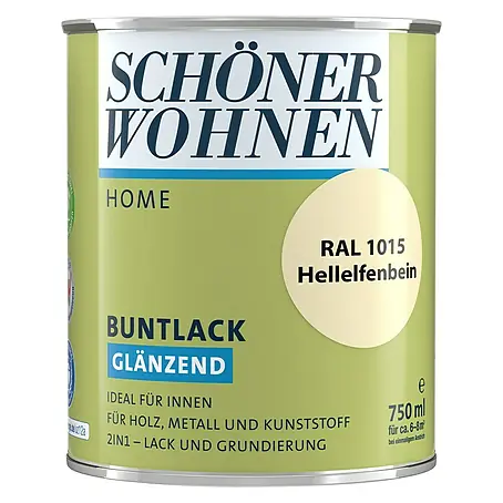 SCHÖNER WOHNEN-Farbe Home Buntlack RAL 1015