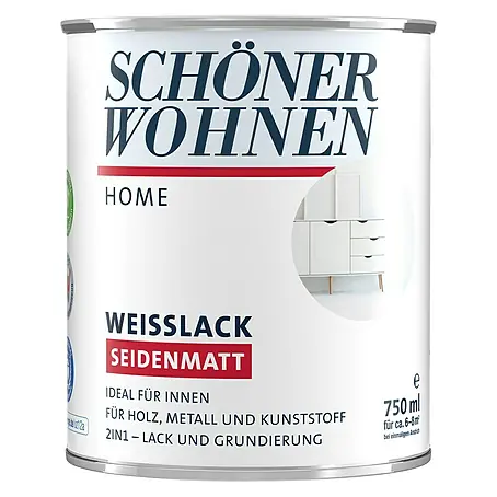 SCHÖNER WOHNEN-Farbe Home Weißlack