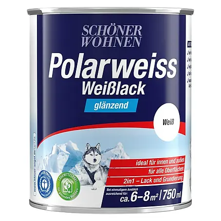 SCHÖNER WOHNEN-Farbe  Weißlack Polarweiß