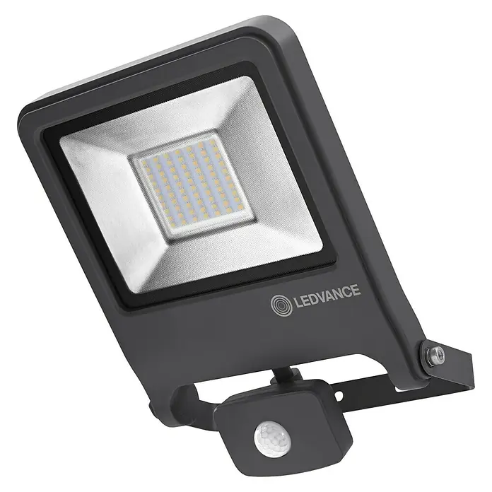 Ledvance LED-Strahler Endura Flood - Anthrazit, Sensor, 50 W, IP44