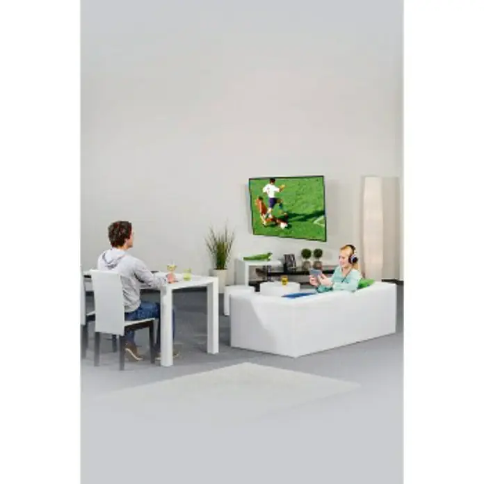Soporte para televisor - Norma VESA 100 x 100, Capacidad de carga: 15 kg/balda