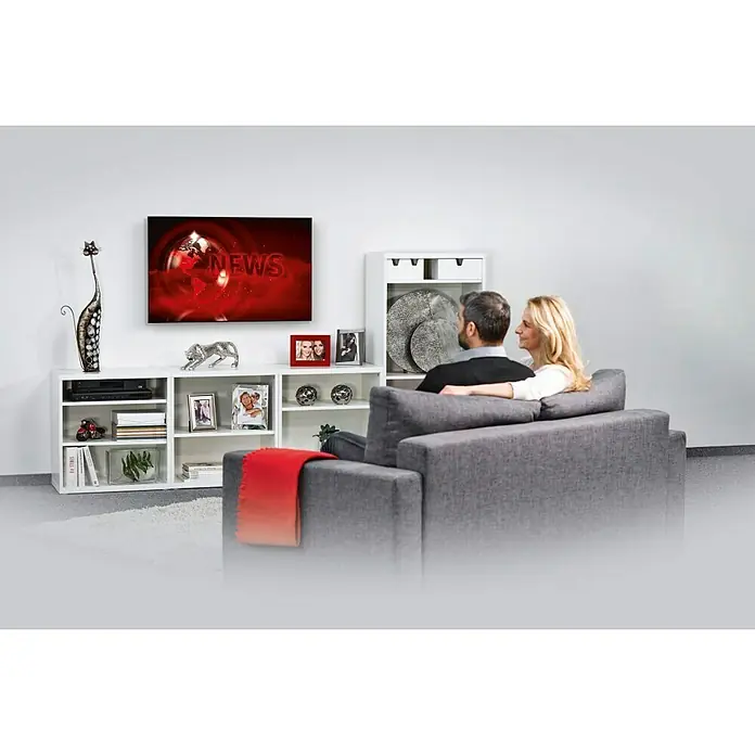 Soporte para televisor Fijo - Norma VESA 200 x 200, Capacidad de carga: 30 kg/balda