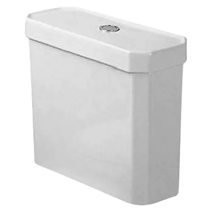 Duravit 1930 Spülkasten - Mit schmutzabweisender Glasur, Keramik, Weiß, Rechts - Vorderansicht