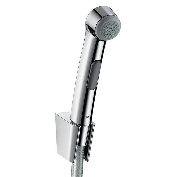 Hansgrohe Brause-Set Bidette - 1,25 m, Verchromt - Vorderansicht