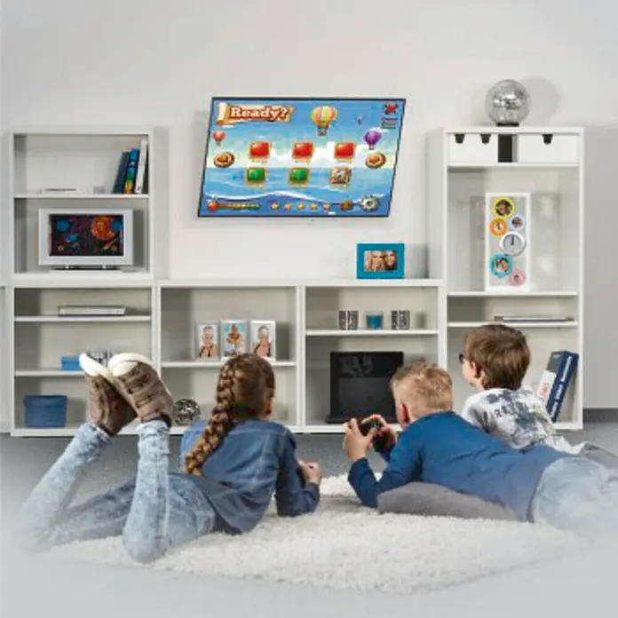 Soporte para televisor Inclinable - Norma VESA 200 x 200, Capacidad de carga: 30 kg/balda