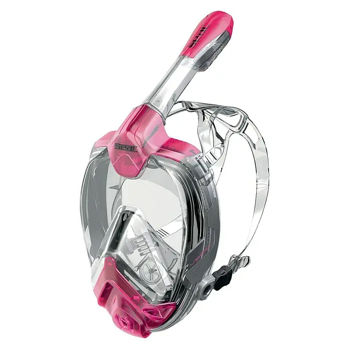 Seac Sub Máscara de Snorkel Libera - S/M, Policarbonato, Rosa