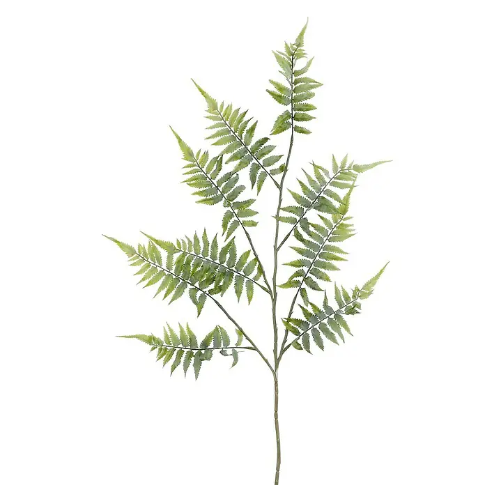 Planta artificial Helecho - Altura: 102 cm, Verde, Plástico