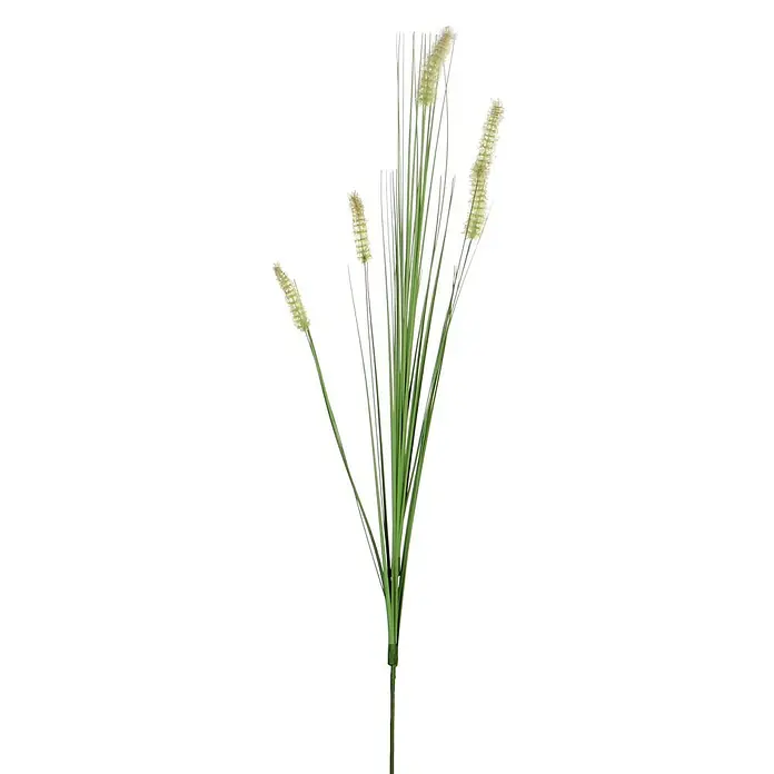 Kunstpflanze Dogtail Gras - Höhe: 84 cm, Grün, Kunststoff