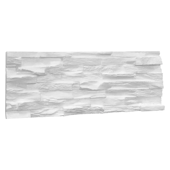 Revestimiento de pared Benevento - 19 x 57 cm, Blanco