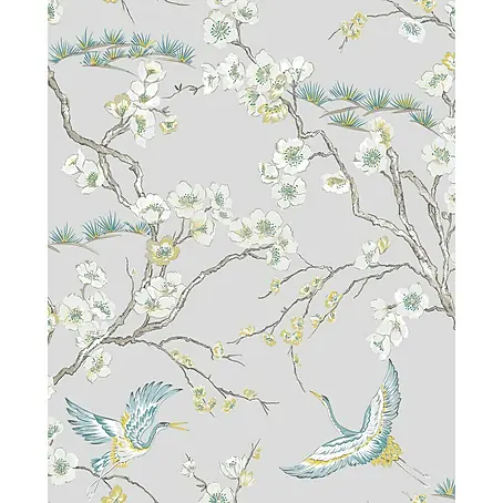 Papel pintado Flor japonesa