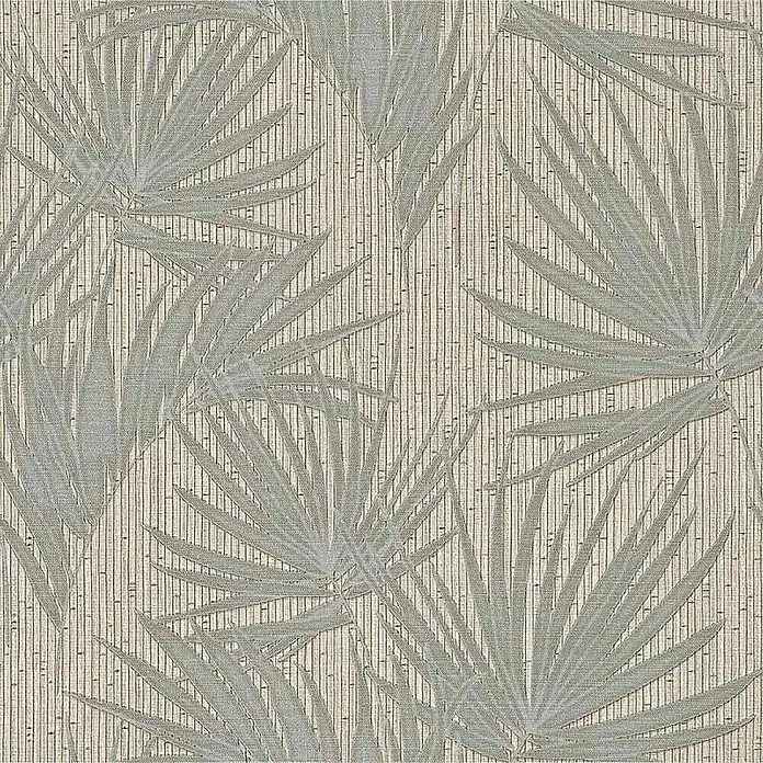 Papel pintado Vegetal Hoja - Multicolor, Motivo decorativo, 1,05 x 0,53 m