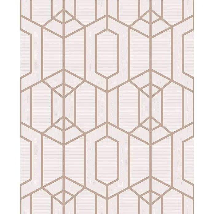 Papel pintado Geo - Rosa, 10 x 0,52 m