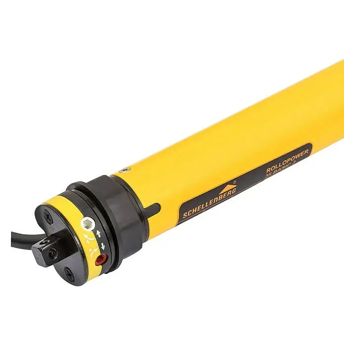 Schellenberg Rohrmotor Mini BASIC 3Nm - Max. Rollladenfläche: 2 m² bei Kunststoffrollläden, Einbaulänge: 500 mm, Zugkraft: 8 kg