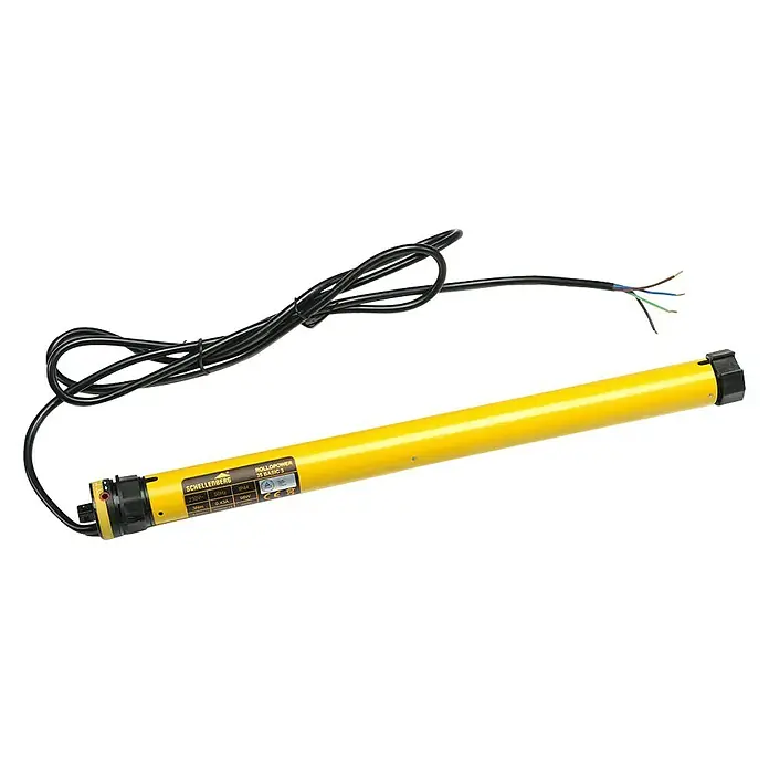 Schellenberg Rohrmotor Mini BASIC 3Nm - Max. Rollladenfläche: 2 m² bei Kunststoffrollläden, Einbaulänge: 500 mm, Zugkraft: 8 kg