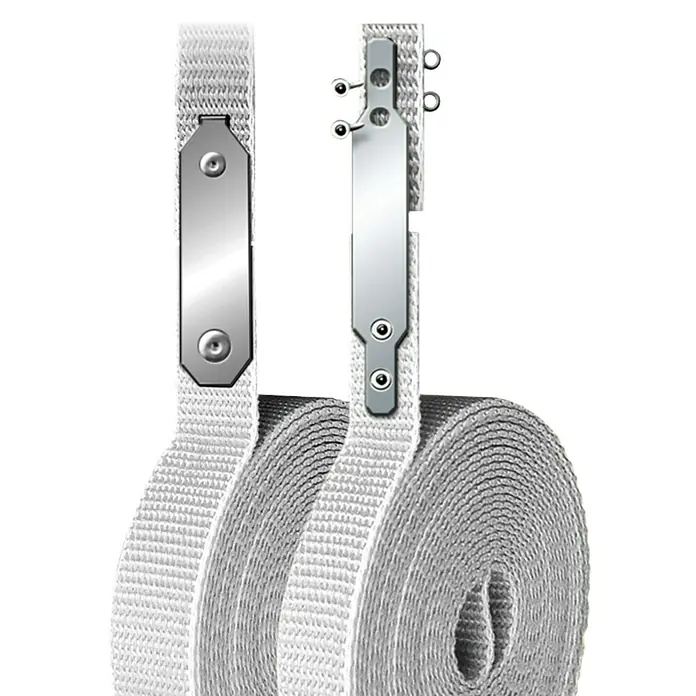 Schellenberg Gurtfix - Länge: 4,3 m, Gurtbreite: 18 mm, Grau