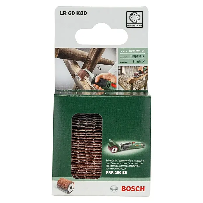 Bosch Lamellenschleifrolle - Körnung: 80, Breite: 60 mm