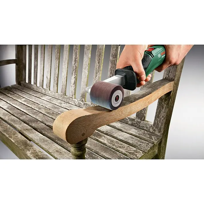 Bosch Lamellenschleifrolle - Körnung: 80, Breite: 60 mm - Anwendungsbeispiel