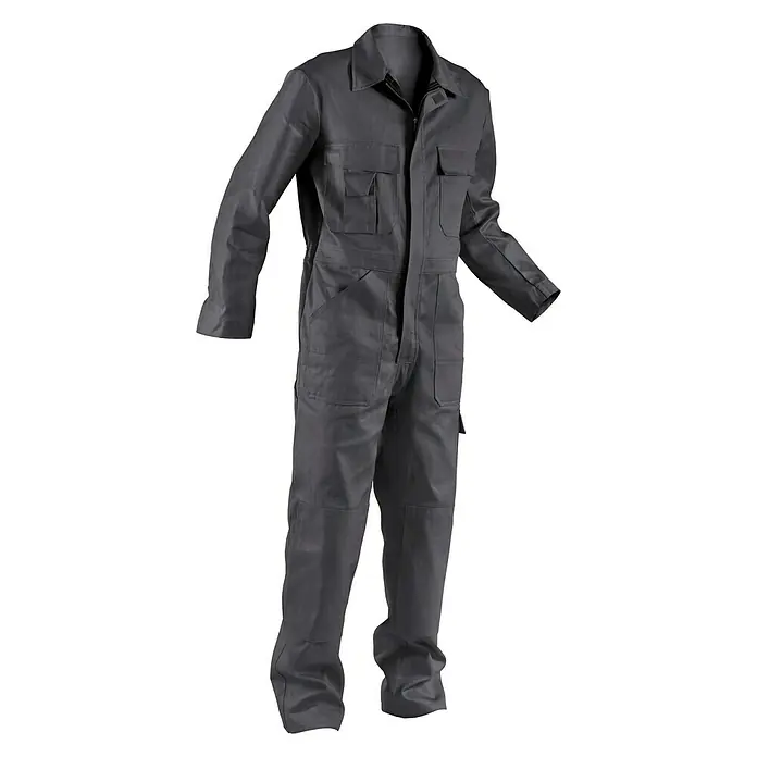Kübler Quality Dress Herren-Overall - 56, Anthrazit - Vorderansicht