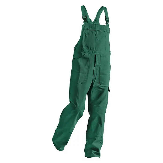 Kübler Quality Dress Latzhose - 60, Moosgrün - Vorderansicht