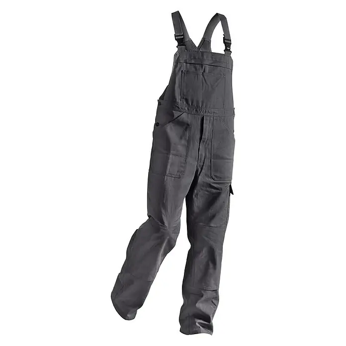 Kübler Quality Dress Latzhose - 56, Anthrazit - Vorderansicht