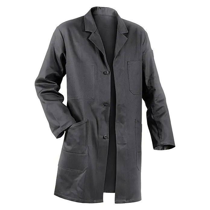 Kübler Quality Dress Arbeitsjacke - XXXL, Dunkelgrau - Vorderansicht