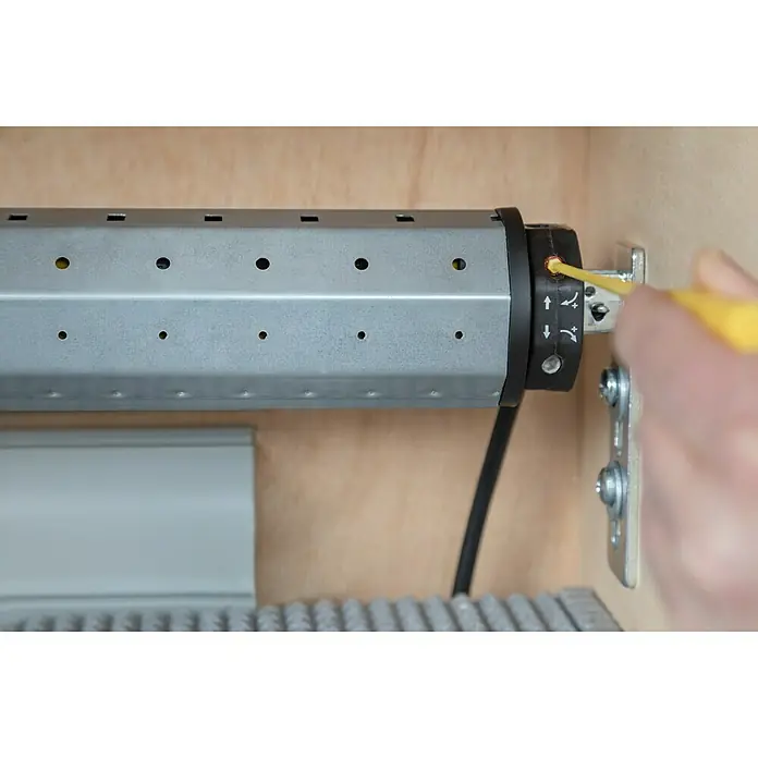 Schellenberg Rohrmotor Maxi Basic 6 - Max. Rollladenfläche: 3 m² bei Kunststoffrollläden, Einbaulänge: 500 mm, Zugkraft: 15 kg