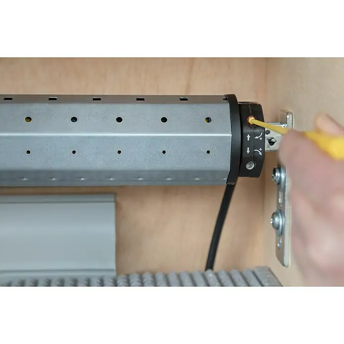 Schellenberg Rohrmotor Rollopower Action Maxi 10 - Max. Rollladenfläche: 4 m² bei Kunststoffrollläden, Einbaulänge: 500 mm, Zugkraft: 18 kg