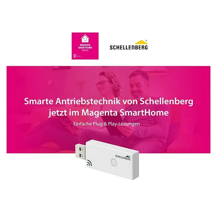 Schellenberg Smart Home Funksender Funk-Stick - Weiß, Reichweite ca.: 20 m (Gebäude)
