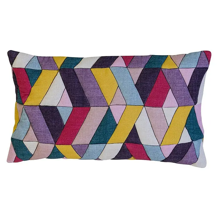 Elbersdrucke Kissen Marrakesch - Bunt, 50 x 30 cm, 100 % Baumwolle - Vorderansicht