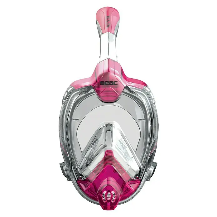 Seac Sub Máscara de Snorkel Libera - S/M, Policarbonato, Rosa