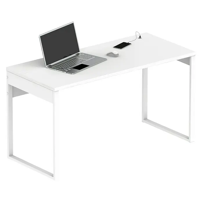 Muebles Pitarch Mesa de escritorio Nexus - L x An x Al: 60 x 135 x 75 cm, Blanco